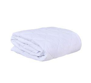 Cubrecolchon Ajust. Mashini 2 Plazas Blanco