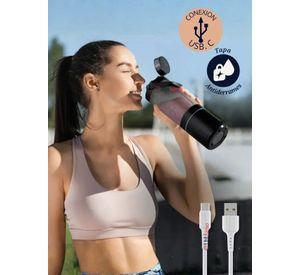 Oster Licuadora Portátil, GoMAX, Capacidad de 590 ml, para Smoothies, Negro, BLSTGFP-B20-000