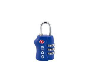 CANDADO VIAJERO ODIS TSA 33MM AZUL BT-COMB