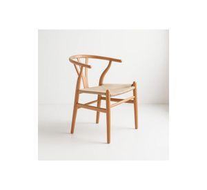 Silla Wishbone Madera y Hilo de cuerda - Natural