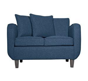 SOFÁ 2 CUERPOS CRONOS AZUL