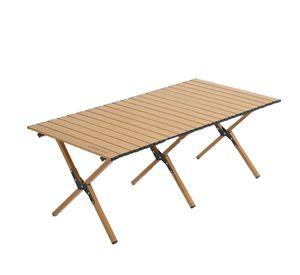 Mesa Plegable Camping Licanray Café Claro