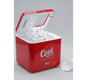 Máquina para hacer Hielo Portátil Eléctrica Hielera Hogar Premium Color Rojo
