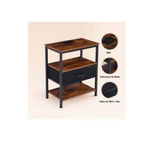 Velador Estilo Indusctrial Blackwood