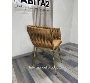 PACK 2 SILLAS SITIALES QUEEN ELEGANTES TERCIOPELO