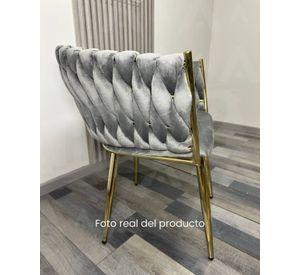 PACK 2 SILLAS SITIALES QUEEN ELEGANTES TERCIOPELO