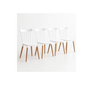 Pack de 4 Sillas Windsor Blancas