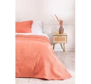 Quilt Cordoba lisa 1.5 P Naranjo