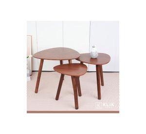 Pack de 3 mesas de centro o laterales madera