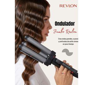 Onduladora De Pelo Revlon Waver Jumbo De 3 Barriles 800W