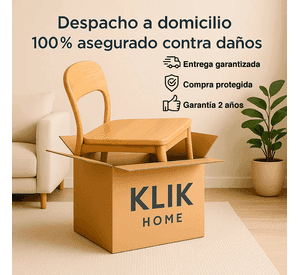 Pack de 2 Veladores Estilo Industrial Black Wood