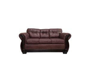 Sofá Con Respaldo Confortable 3 Personas Taurus Envejecido