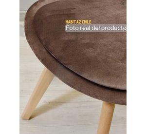 PACK 2 SILLAS DE COMEDOR TULIP FELPA TAPIZ TERCIOPELO BASE MADERA