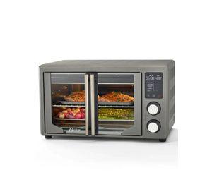 Horno con freidora de aire digital Oster® de 42L, puertas francesas1700W