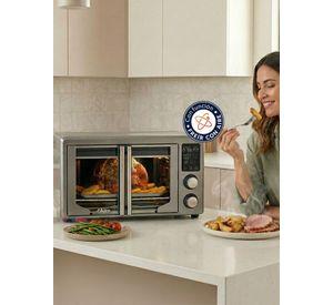 Horno con freidora de aire digital Oster® de 42L, puertas francesas1700W