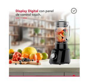 Licuadora Thorben Matt Black Blender 1.75L 600W 5 Vel