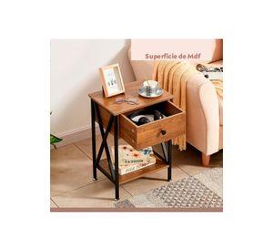 Pack de 2 Veladores industrial cross