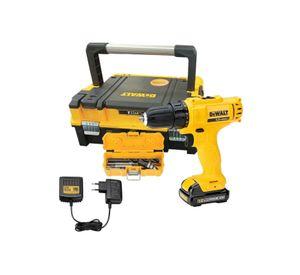 KIT DEWALT DCD700LC1 -KIT  TALADRO ROTACION 12V + BAT. 1.3AH + ACC. DWMTC15 + MALETÍN 15L