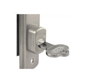 CERRADURA SCANAVINI 1270 ACERO INOXIDABLE ANGOSTA CORREDERA