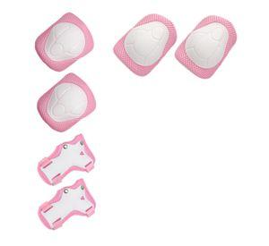 Pack Rodilleras Coderas y Muñequeras - Rosado