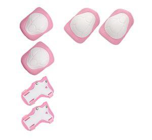 Pack Rodilleras Coderas y Muñequeras - Rosado