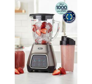 Licuadora Oster® programas automáticos con tecnología reversible,vaso BLend-N-Go BLSTPYG1312XBG