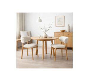 Silla Cloud Madera - Beige