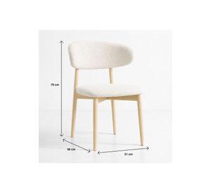 Silla Cloud Madera - Blanco