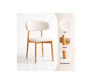 Silla Cloud Madera - Beige