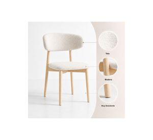 Silla Cloud Madera - Blanco
