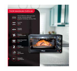 Horno Electrico Thorben Magnum Oven 60L 3 modos 2200W