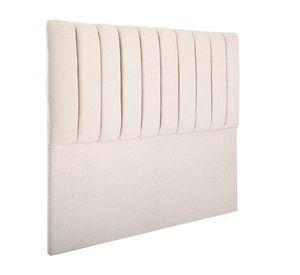 Respaldo Tubular Vertical Beige 2 Plazas