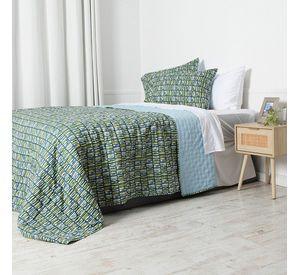 Quilt Toledo MF Estampada 2 P Forest