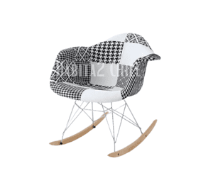 MECEDORA SILLA ROCKING ASIENTO PATCH CHENILLE