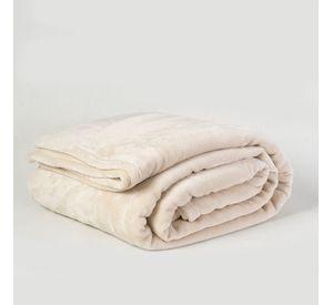 Frazada Flannel Hotel 1.5 Plazas Crudo