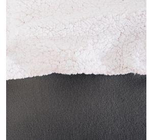 Frazada Polar-Sherpa Lisa 2 P Gris1 N