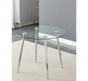 MESA DE COMEDOR 6 PUESTOS REDONDA MINIMALISTA 120CM