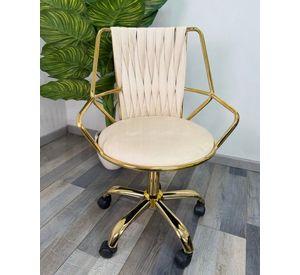 SILLA DE ESCRITORIO ACOLCHADA ABU DHABI GOLD