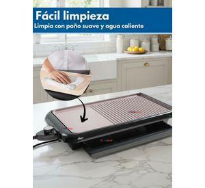 Parrilla eléctrica Oster® con Recubrimiento Bioceramic® CKSTGR5085