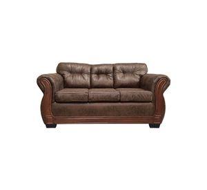Sofá Con Respaldo Confortable 3 Personas Taurus Envejecido X