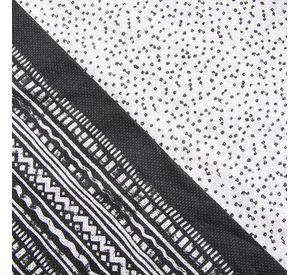 Sábana Estampada 144 H King Geometric