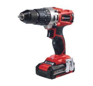 TALADRO EINHELL TE-CD 18/2 LI+64 ACC+2BAT 2.0AH