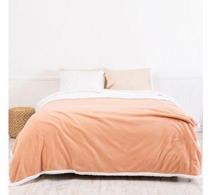 Frazada Polar-Sherpa Lisa 2 P Camel