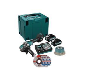 KIT 40V MAKITA GA040GM202-1 Esmeril 4.1/2" + 2 Bat 4.0+ Carg