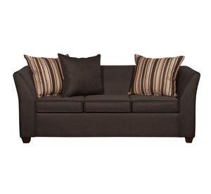 SOFA DIVEAN 3 CUERPOS CAFÉ LINO