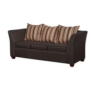 SOFA DIVEAN 3 CUERPOS CAFÉ LINO