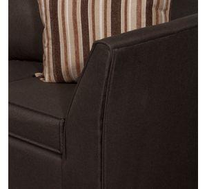 SOFA DIVEAN 3 CUERPOS CAFÉ LINO