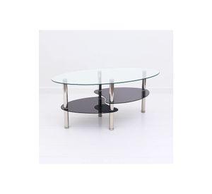 Mesa de centro vidrio 2 caras