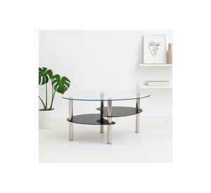 Mesa de centro vidrio 2 caras