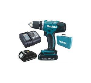 TALADRO ATORNILLADOR MAKITA DDF453SYE 13MM 2 BATERIAS + CARGADOR